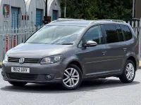 Used VW Touran SE 105 HP (77 kW) 2012 Grey MPV