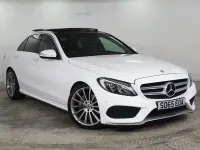 Second-hand Mercedes C220 AMG Line Premium Plus 2016 Alb Berlinǎ