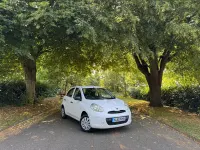 Used Nissan Micra Visia 98 HP (72 kW) 2011 White Hatchback