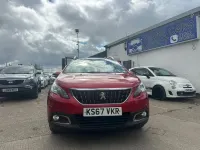 Used Peugeot 2008 Active 82 HP (60 kW) 2018 Red SUV