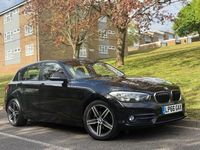 Used BMW 116 Sport Line 2016 Black Hatchback