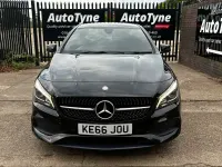Used Mercedes CLA220 AMG line 2017 Black Coupe