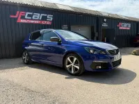 Usado Peugeot 308 GT-line 2020 Azul Citadino