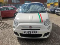 Used Fiat 500 S 69 HP (50 kW) 2013 White Hatchback