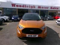 Used Ford Ecosport ST-Line 140 HP (102 kW) 2018 Orange SUV