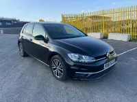Used VW Golf VII SE 115 HP (84 kW) 2017 Black Hatchback