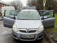 Used Vauxhall Zafira Design Edition 120 HP (88 kW) 2010 Silver MPV