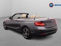 Used BMW 218 Sport Line 136 HP (100 kW) 2017 Grey Cabriolet