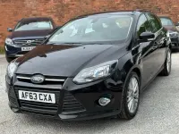 Used Ford Focus Zetec 125 HP (91 kW) 2013 Black Hatchback