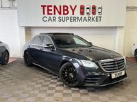 Used Mercedes S350 AMG line 2018 Black Sedan
