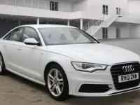 Used Audi A6 S-Line 2013 White Sedan