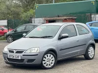 Używany Vauxhall Corsa Active 75 KM (55 kW) 2004 Srebrny Hatchback