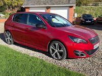 Used Peugeot 308 GT-line 2015 Red Hatchback