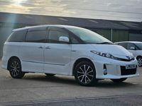 Used Toyota Estima Hybrid 2012 White MPV