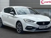 Used Seat Leon FR Sport 131 HP (96 kW) 2022 White Hatchback