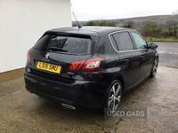 Used Peugeot 308 GT-line 115 HP (84 kW) 2015 Black Hatchback