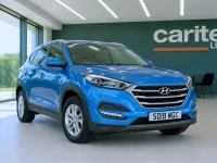 Used Hyundai Tucson 116 HP (85 kW) 2018 Blue SUV