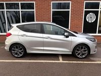 Used Ford Fiesta ST-Line 125 HP (91 kW) 2022 Silver Hatchback