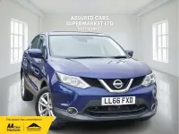 Gebraucht Nissan Qashqai Acenta 115 PS (84 kW) 2016 Blau SUV