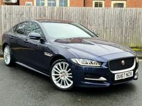 Used Jaguar XE R-Sport 240 HP (176 kW) 2017 Blue Sedan