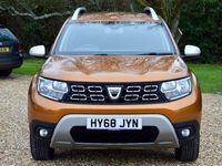 Used Dacia Duster Prestige 115 HP (84 kW) 2018 Orange SUV