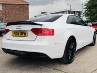 Used Audi A5 Black Edition 187 HP (137 kW) 2016 White Coupe