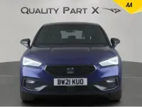 Used Seat Leon FR Sport 204 HP (150 kW) 2021 Blue Hatchback