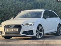 Used Audi A4 Black Edition 150 HP (110 kW) 2019 White Estate