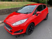 Used Ford Fiesta Zetec 2013 Red Hatchback