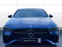 Used Mercedes CLA220 AMG Line Premium Plus 190 HP (139 kW) 2024 Blue Sedan