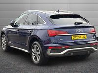 Used Audi Q5 S-Line 204 HP (150 kW) 2023 Navarra blue SUV