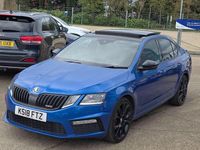 Gebraucht Skoda Octavia vRS 184 PS (135 kW) 2018 Blau Kleinwagen