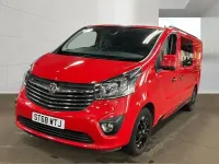 Used Vauxhall Vivaro 2018 Red