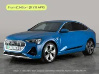 Used Audi e-tron S-Line 300 kW (408 HP) 2021 Blue SUV