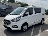 Used Ford Transit Custom Limited 130 HP (95 kW) 2020 White Van