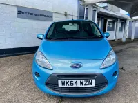 Used Ford Ka 69 HP (50 kW) 2014 Blue Hatchback