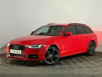 Used Audi A4 Black Edition 177 HP (130 kW) 2014 Red Estate