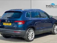 Used Skoda Karoq 150 HP (110 kW) 2019 Blue SUV