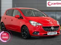 Usado Vauxhall Corsa 75 HP (55 kW) 2019 Vermelho Citadino