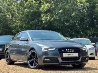 Used Audi A5 Black Edition 272 HP (200 kW) 2016 Grey Coupe