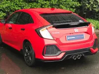 Used Honda Civic Sport 2018 Red Hatchback