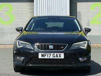 Begagnad Seat Leon FR 2017 Svart Halvkombi