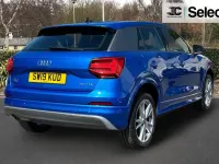 Used Audi Q2 S-Line 113 HP (83 kW) 2019 Blue SUV