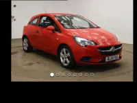 Used Vauxhall Corsa 70 HP (51 kW) 2015 Red Hatchback