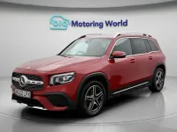 Used Mercedes GLB200 AMG line 163 HP (119 kW) 2022 Red SUV