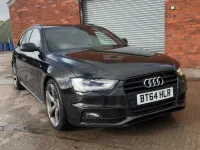 Used Audi A4 Black Edition 177 HP (130 kW) 2014 Black Estate