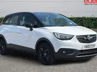 Used Vauxhall Crossland X S 110 HP (80 kW) 2019 White SUV