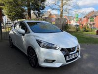 Used Nissan Micra N-Connecta 90 HP (66 kW) 2017 White Hatchback