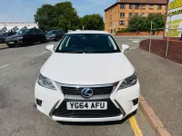 Used Lexus CT200h 136 HP (100 kW) 2014 White Hatchback