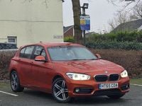Used BMW 116 Sport Line 2016 Orange Hatchback